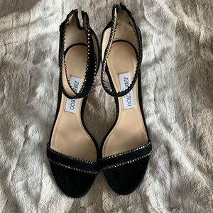 Jimmy Choo Dochas 100 Black Size 39 ❤️❤️❤️